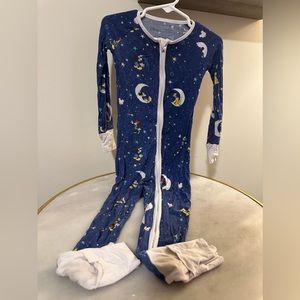 Little Sleepies Mickey Footie Pajamas 18-24 Month
